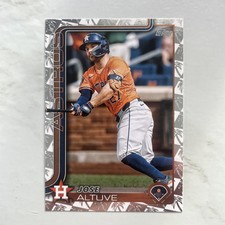 2025 Topps Series 1 Jose Altuve Houston Astros Spring Training Parallel #260