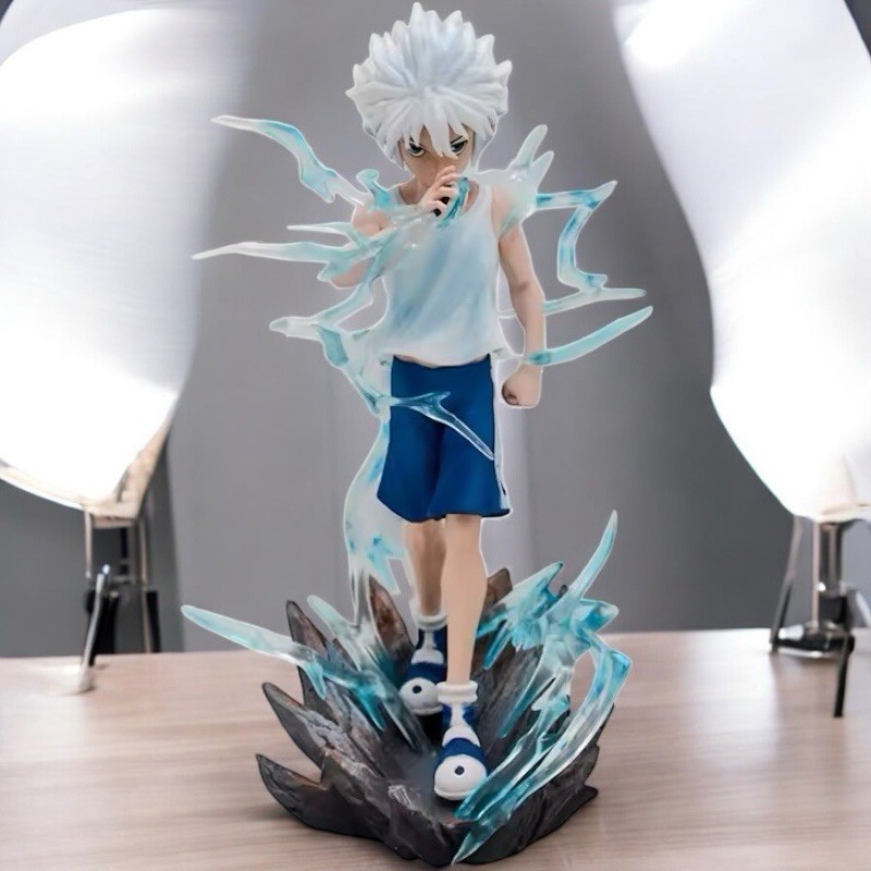 Statue Killua Zoldyck de 24 cm avec détails sculptés haute précision