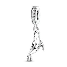 MULA European 925 Sterling Silver DIY Charm Happy Little Seal For Women Bracelet