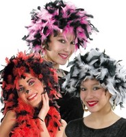 Fasching FederperüCke Tiffy Sortierte Farben