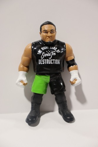 Samoa Joe Wwe Retro Mattel Action Figure Hasbro...