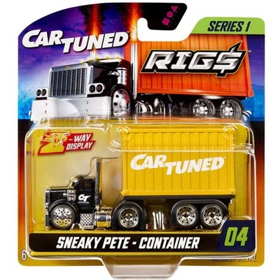 Container Rig Series 1 Snaky Pete Yellow Diecast Truck Transport Vehicle