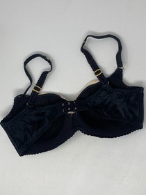 Agent Provocateur Molly Black Silk Bra 34DD