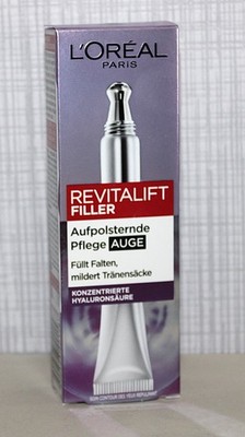 L'Oréal Paris RevitaLift Filler Augenpflege mit Hyaluron 15ml Loreal OVP