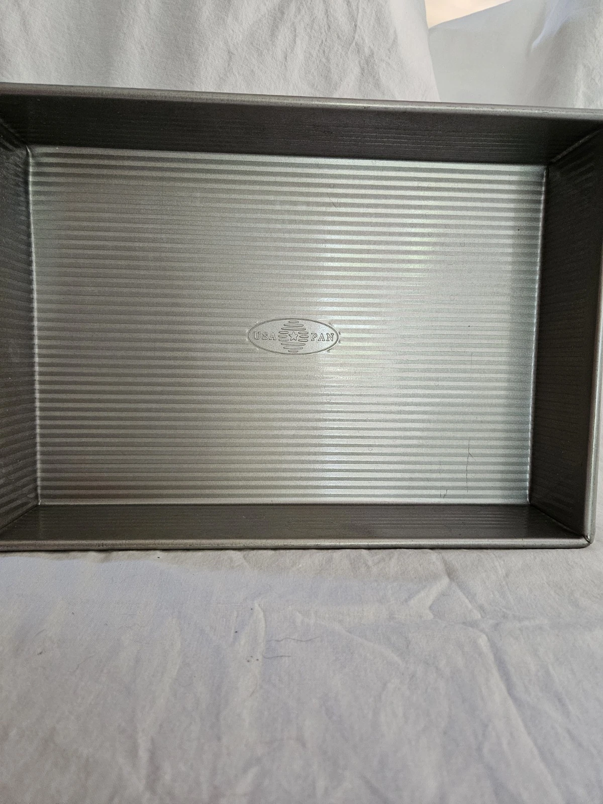 USA Pan Bakeware 9x13 Rectangle Cake Pan #1110RC-1, Warp Resistant, Nonstick