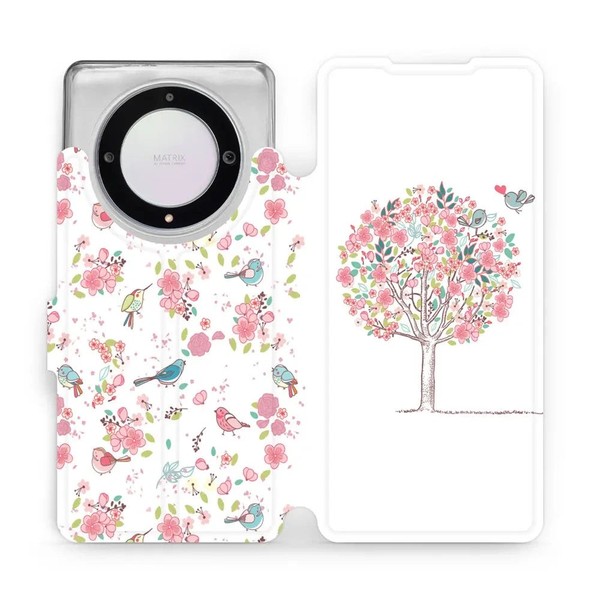 HandyhüLle Mit Klappe FüR Honor Magic5 Lite Mobiwear Case Flip Cover Etui Rosa-image