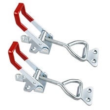 2 PCS Heavy Duty Toggle Clamp Latch 4003 Adjustable Latch Hardware, 1320Lbs Hold