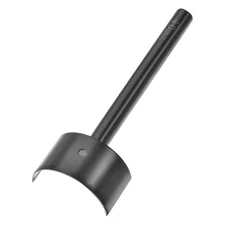 Anti-Rust Half-Round Leather Cutter Punch 40mm Strap End Punch Tool for DIY