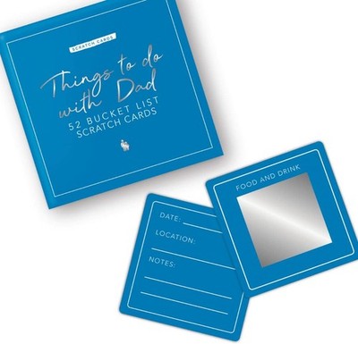 Gift Republic - Scratch Off Cards, 52 Things to do with Dad., Navy Cards (GR8300