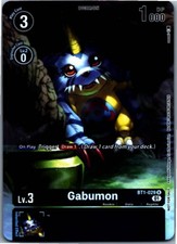 Gabumon - BT1-029 (Official Tournament Pack Vol.9) Rare Release Special Booster