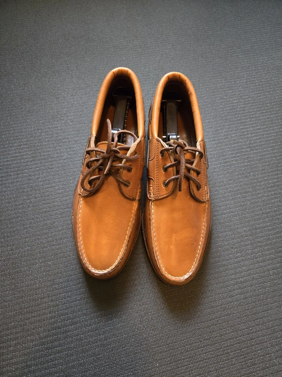 Allen Edmonds Boat Shoe Leather Upper Casual Shoes for Men for