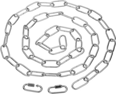 6 Fuß Beleuchtung hängende Kette, Metall Schlaufenkette mit Quick Link Schraubverschluss Conne