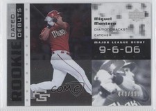 2007 Upper Deck Future Stars Rookie Dated Debuts /999 Miguel Montero #RD-MM 5x8