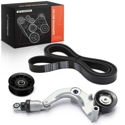 A-Premium 3x Serpentine Belt Drive Component Kit for Honda HR-V 2016-2020 1.8L
