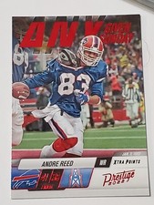 2022 Panini Prestige #18 Andre Reed Any Given Sunday Xtra Points Red #'d 141/449
