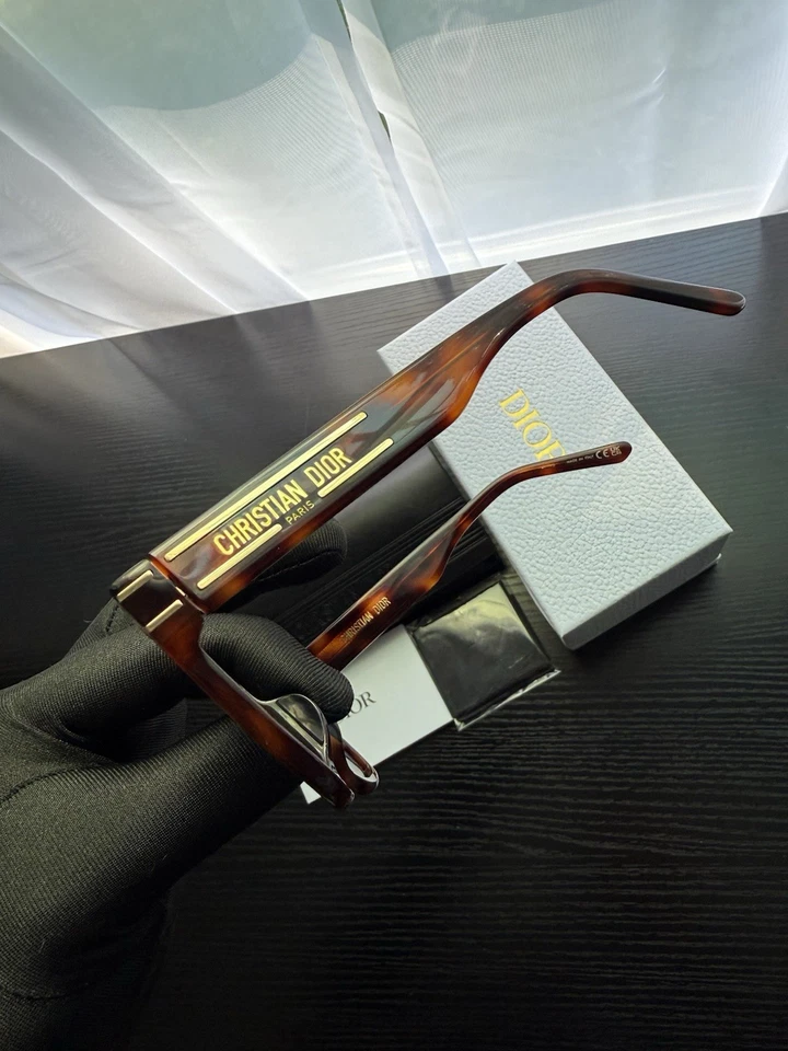 Gafas de sol firma Dior S7F con estuche de cuero y caja original Foto 2 de 4