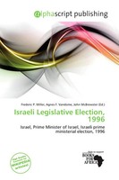 Frederic P. Miller (U. A.) | Israeli Legislative Election, 1996 | Taschenbuch