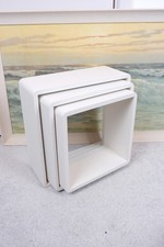 white square shelves nesting sets wall decor storage white MDF 30x30 cm cube sh