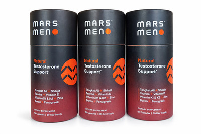 MARS MEN Natural Testo Support 450ct - 3 Month Supply! *AUTHENTIC!*  