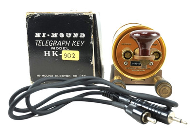 HI-MOUND HK-902 Morse Code Straight Key Made in Japan Vintage Excellent