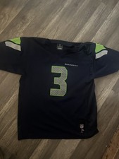 Nike Youth NFL Seattle Seahawks Russell Wilson Football Jersey Size youth XL
