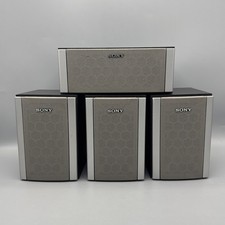 3x Sony SS-MSP88  1x SS-CNP88 Surround Sound Speakers Home Theatre