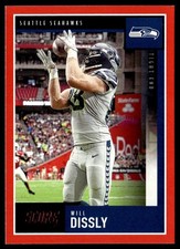 2020 Score Red Will Dissly Rookie Seattle Seahawks #322