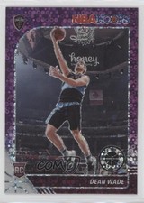 2019-20 Panini NBA Hoops Premium Stock Purple Disco Prizm Dean Wade #256 0x1