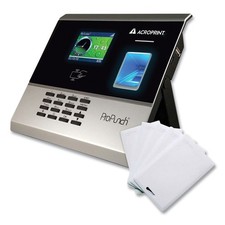 Acroprint ProPunch Biometric and Proximity Bundle 50 Employees Black 010289200