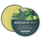 Badger Man Care Mustache Wax Tin, 0.75 oz