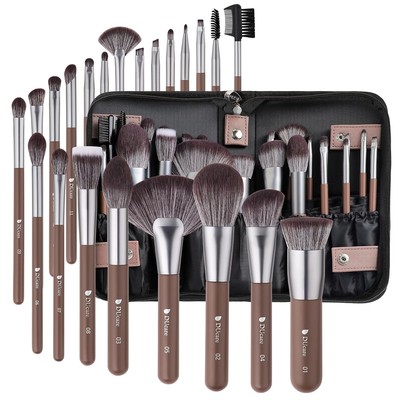 DUcare Makeup Brushes Professional with Bag 22Pcs Makeup Brush Set Premium Synth