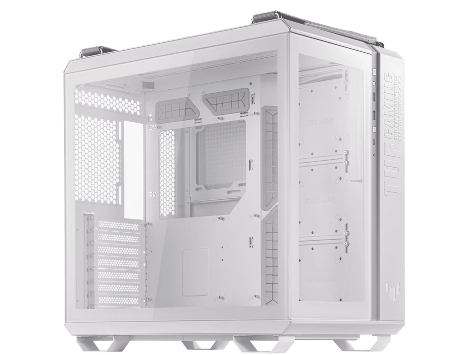 ASUS TUF Gaming GT502 White ATX Mid-Tower Computer Case with Front Panel RGB - Image 4 of 4