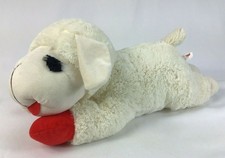 Lamb Chop Plush Large Stuffed Animal Sheep Shari Lewis Toy 21" Long LAMBCHOP