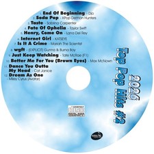 CUSTOM KARAOKE 2026 TOP POP v2 12 GREAT SONGS cdg CD G TAYLOR SWIFT LANA DEL REY