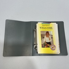Vtg 1994-96 Weight Watchers Binder And Program Booklets
