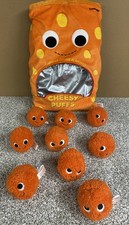 Kidrobot Yummy World Cheesy Puffs Plush with All 9 Puffs! Pre-Owned