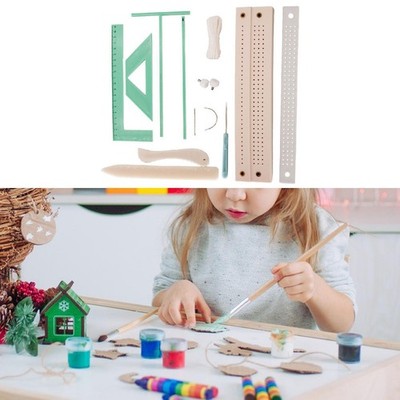 Book Binding Kit Starter Sewing Supplies Straight Curved Pin for Planners