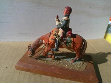 Stadden, Napoleonic French cavalry Dragoon trooper with pistol, painted 54mm, c5