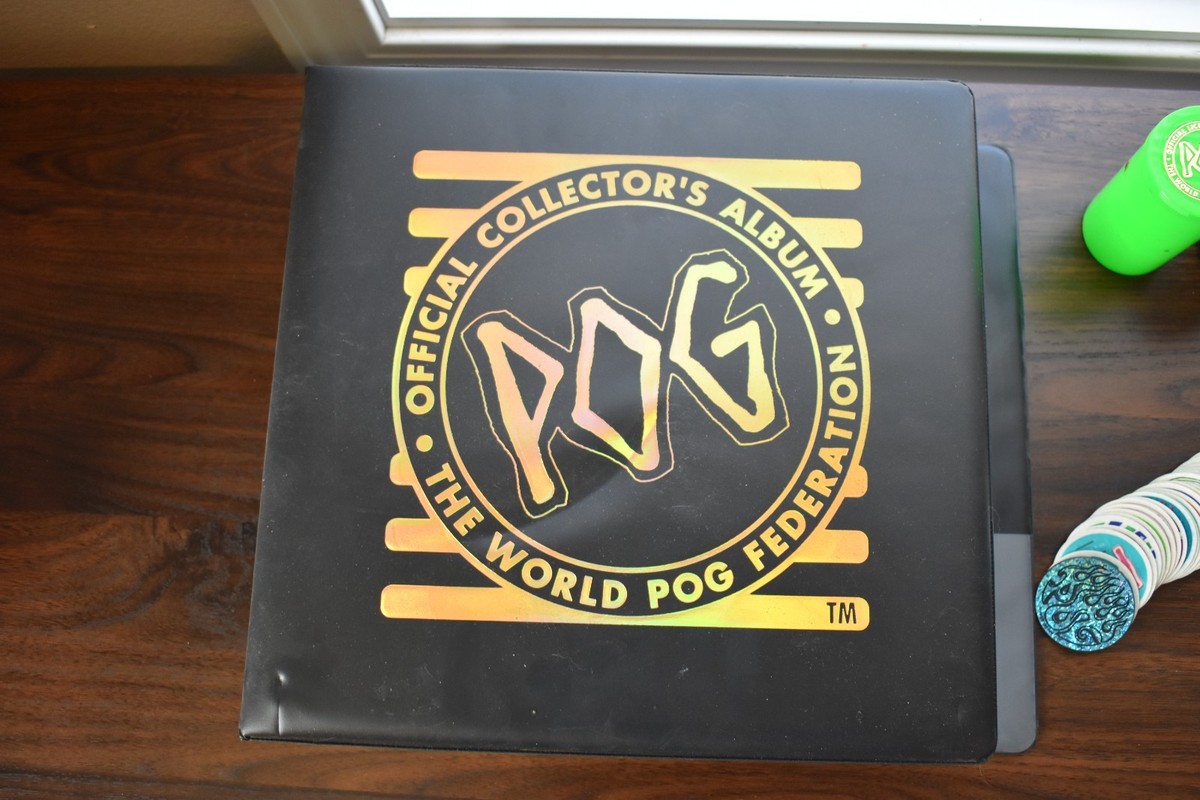 POGs lot of 53 + slammer + binder w/10 clear pages | eBay