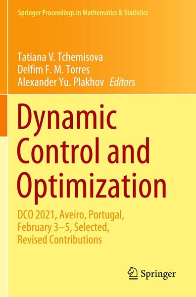 Dynamic Control And Optimization | Tatiana V. Tchemisova (U. A.) | Taschenbuch-image