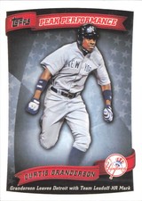 2010 Topps #PP-77 Curtis Granderson Peak Performance
