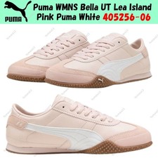 Puma WMNS Bella UT Lea Island Pink Puma White 405256-06 Women's Size