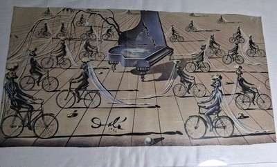 Salvador Dali Sentimental Colloquy 1944 Print 26 X 13  Plate Signed  