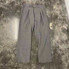 Todd Synder Striaght Leg Pants Grey Chino 100% Polyester Men’s 34x32