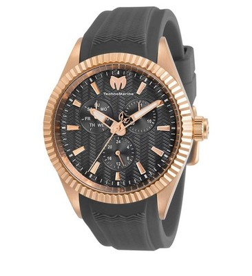 TechnoMarine Sea Dream Unisex Watch - 38mm, Charcoal/Rose Gold TM-719035 New!!