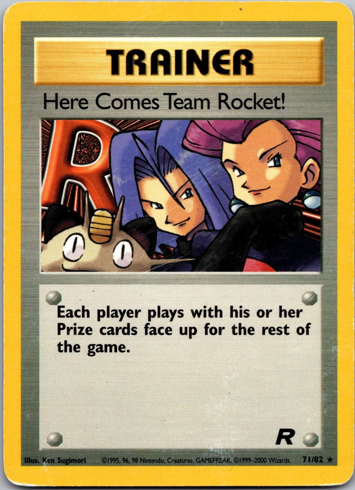 Here Comes Team Rocket! 71/82 Rare Team Rocket Pokemon Unlimited MP