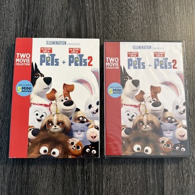 The Secret Life of Pets: 2-Movie Collection (DVD, 2019) Kevin Hart, Jenny Slate,