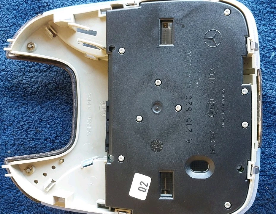 02 Mercedes-Benz S600 And Cl600 OEM  Wood Grain  Dome Light Great Condition - Image 3 of 4