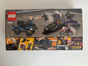 LEGO #76047 Marvel:Black Panther Pursuit w/ Captain America Minifigure *RETIRED*