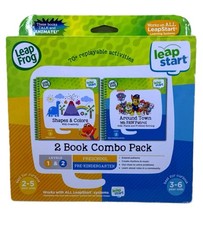Leap Frog Leap Start System 2 Book Combo Shape/Colors  Paw Patrol New